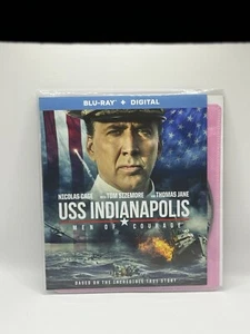 USS Indianapolis: Men of Courage (Blu-ray Used Very Good - Foto 1 di 2
