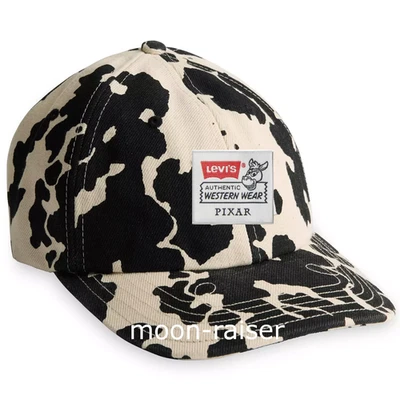 Levi's Disney Pixar Toy Story Cow Print Baseball Hat - Bullseye Patch - Image 1 of 3