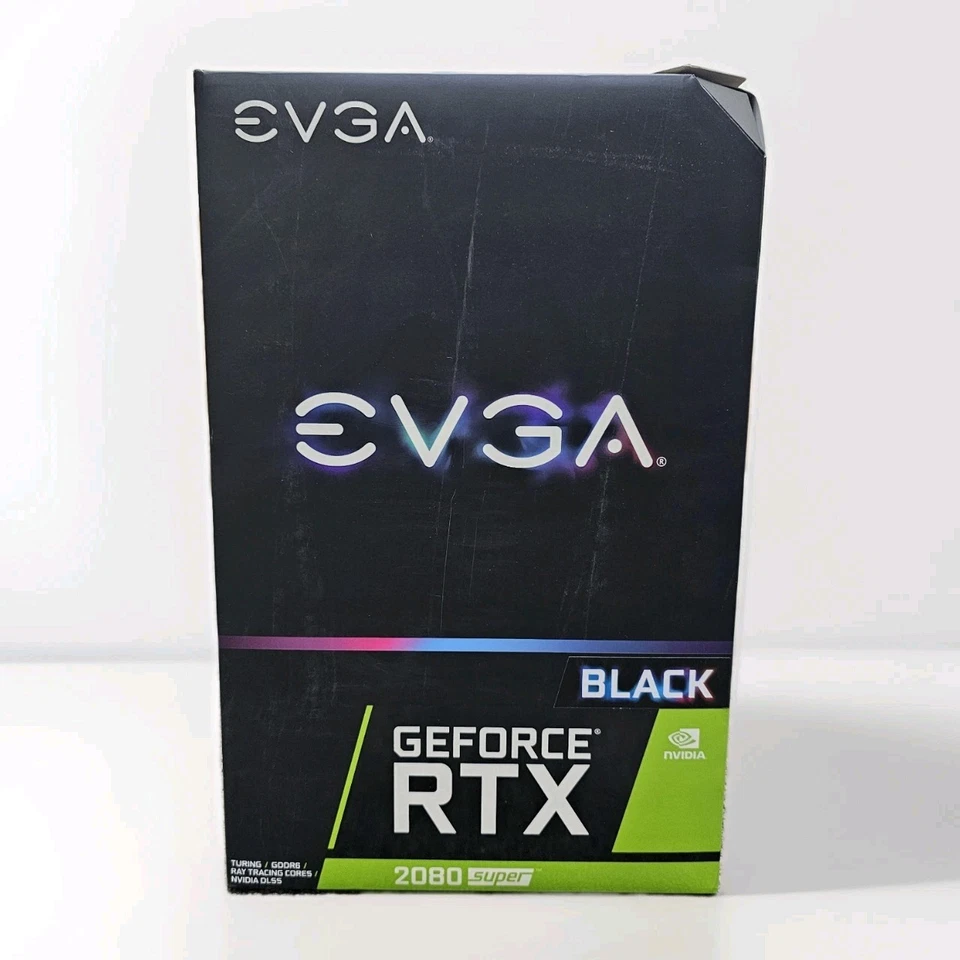 EVGA GeForce 2080 Super 8GB Black Gaming GDDR6 Graphics Card (08G-P4-3081-KR) - Image 1 of 4