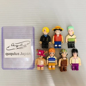 Pla Kids Plarail One Piece Luffy Sanji Zoro Nami Chopper Robin Usopp - Picture 1 of 9