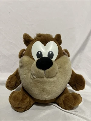 Peluche de colección 1994 Looney Tunes Baby TAZ Tazmanian Devil relleno Warner Bro 10" Foto 1 de 4