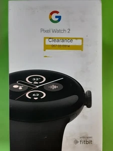 Google Pixel Watch 2 - Rose Rose avec Bracelet Actif Noir Wi-Fi - GA05029-US - Photo 1 sur 4