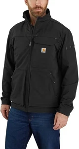 Carhartt Super Relaxed Fit Lightweight Rain Defender Jacket Black Size XL Tall - Picture 1 of 9