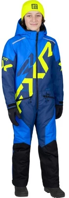 Monotraje de nieve juvenil FXR Cold Cross CX azul/azul oscuro/alta visibilidad Foto 1 de 4