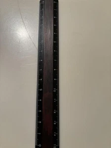 aluminum and wood ruler #d1c06a - Picture 1 of 24
