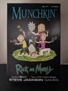 Munchkin: Rick and Morty - Card Game Steve Jackson Games - Picture 1 of 5