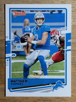 2020 Donruss #96A Matthew Stafford - Image 1 of 2
