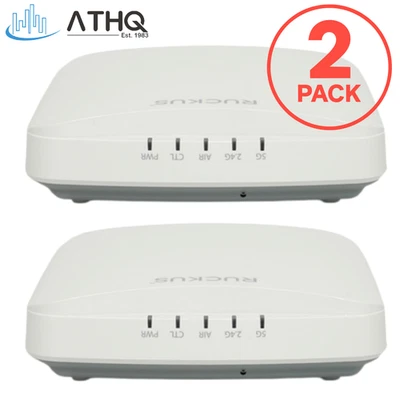 PACK OF 2 Ruckus 901-R350-WW02 PoE Wireless WiFi 6  Access Point Dual Band NEW - Image 1 of 4