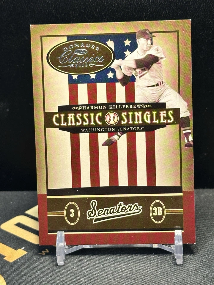 Donruss Classics Classic Singles 2005/400 Harmon Killebrew #CS-3 HOF Foto 1 de 2