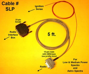 Programming RIB Cable Motorola LP Spectra VHF UHF Astro - Picture 1 of 6