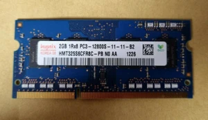 Hynix 2GB 1Rx8 PC3-12800S Memory (HMT325S6CFR8C-PB NO AA) - Picture 1 of 1