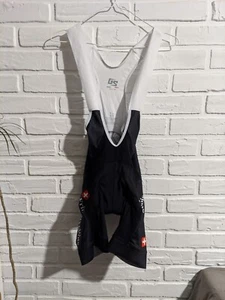 GS Bib Shorts Black Made in Italy Size S Vacherin Fribourgeois - Picture 1 of 7