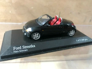 Ford Ka Streetka Nero 1 of 2.208 pcs - Minichamps 1:43 - Bild 1 von 2