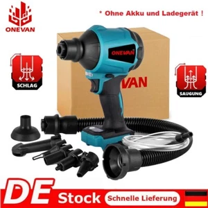 Für Makita Akku Luftpumpe Staubgebläse Bläser Staubbläser Air Duster Ohne Akku - Afbeelding 1 van 9