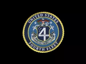 Mütze Patch Kappe United States Navy Four Fleet Geschenk Veteran Geschenk Go Navy WOW - Bild 1 von 1