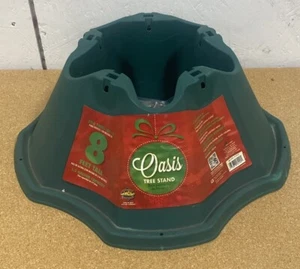 Christmas Tree Stand Large & Sturdy up to 8’ Tree Hard Plastic w/ Mounting Bolts - Picture 1 of 5