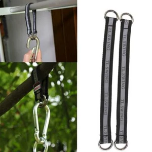 4x Heavy Duty Hanging Belts Straps for Bar Tree Beam Swing Ladders Hook 34cm - Picture 1 of 12