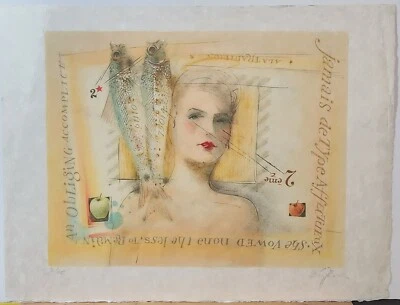 William BAGGETT JR, Original Lithograph, Tradition, Signed Foto 1 de 4