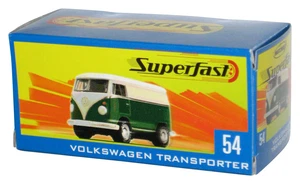 Matchbox Superfast (2004) Volkswagen Transporter Green & White Power Grab Box To - Picture 1 of 1