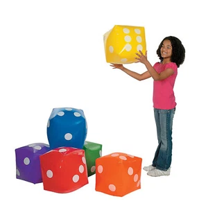 Inflatable Dice Set, Educational, 6 Pieces - Picture 1 of 1