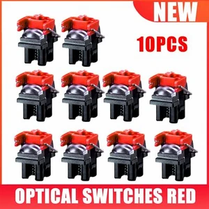 Kit de 10 interruptores ópticos rojos para accesorios de teclado Razer Clicky - Imagen 1 de 9