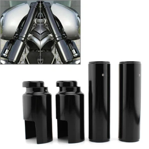 Full Fork Cover Set Fit Harley Davidson V-Rod Vrod Night Rod Special 2007-2011 - Picture 1 of 9