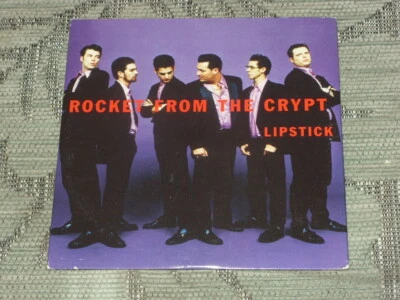 Rocket from the Crypt:  Lipstick   CD Single 3 track promo  NM - Image 1 of 2