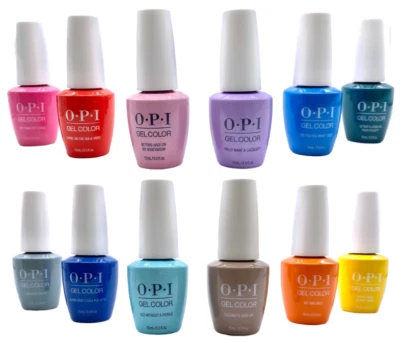 OPI Fiji Collection GelColor Gel Polish OR Nail Lacquer 0.5oz - Choose Color NEW - Image 1 of 2