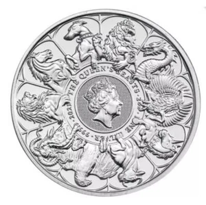✅ IN-HAND ✅ FAST SHIPPING! 2 oz. Queen Beasts 'COMPLETER' 9999 Fine Silver  - Picture 1 of 1