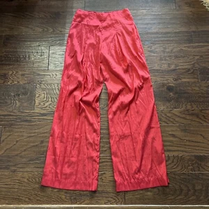 Revolve x LPA Trouser Pants Slim Revolve Red S Polyester / Nylon - Picture 1 of 3