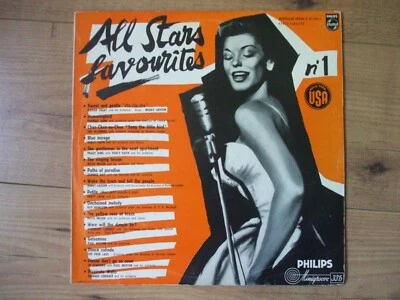 LP VINYL 33T ALL STARS FAVOURITES N°1 JAZZ ROCK N ROLL - Photo 1/2