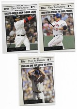 2008 Topps 2007 YEAR IN REVIEW Pick-A-Insert Schilling Verlander Manny Ramirez +