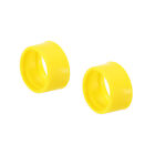 Antenna Rubber Ring for H-777 RT22 RT27 Walkie-talkies, Rubber Ring, Yellow 2pcs