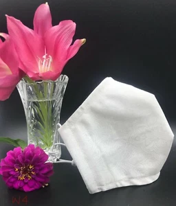 NUEVO Máscara facial de tela para adultos lavable 100% algodón nariz filtro bolsillo - Imagen 1 de 6