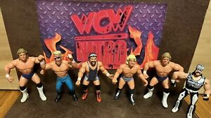 wcw galoob 5 action figures Lot