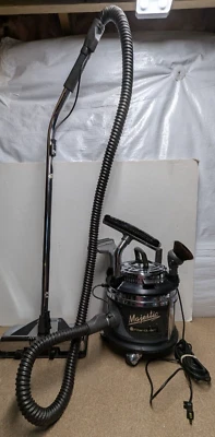Filter Queen Majestic Vacuum With Power Head, Attachments & Hose TESTED WORKS - Image 1 of 4