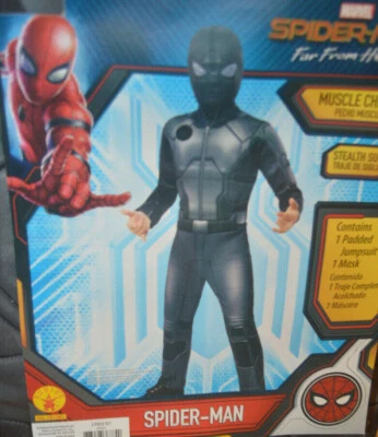 Boy's Marvel Spider-Man Far From Home Muscular Halloween Costume 2 Pc Set S, M - Image 1 of 2