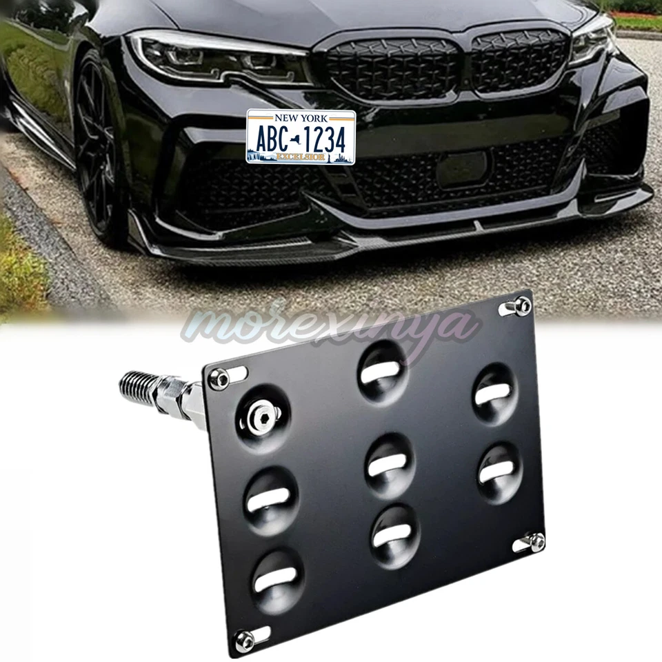✅Gancho de remolque JDM soporte de montaje de matrícula para BMW G20 320i 330i 340i G29 Z4 2019+ Foto 1 de 4