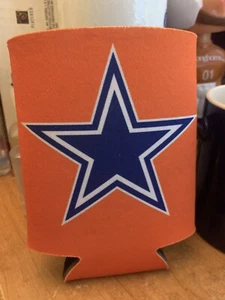 NFL Football Beer Can  Holder Koozie AT&T Cooler  Dallas Cowboys Texas - Picture 1 of 2