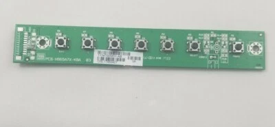 Planar EP6524K Key Button Board PCB-HB65A7X-KBA [E332p] - Image 1 of 2