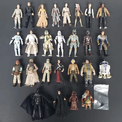 Lot Of 26 Star Wars Saga Collection Action Figures Loose Incomplete Trooper Jedi - Image 1 of 4