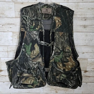 Hunting Vest Game Bag Bundle Game Winner Camo Lot Woods Cotton Nylon Outdoor L - Image 1 of 4