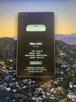 Mac Mini M1 16gb 256SSD With Apple Keyboard - Image 1 of 4