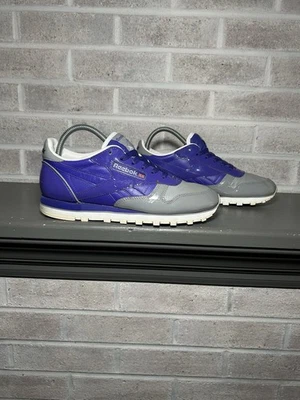 锐步经典紫色皮革 RB806PYE 女式 9 码 — 第 1/4 张图片