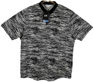 UNDER ARMOUR Men's UA Iso-Chill Twist Golf Polo Shirt Sz L Performance Stretch - Picture 1 of 16