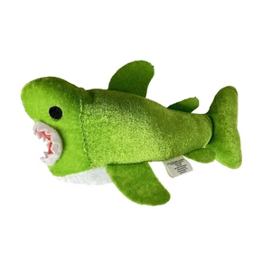 Green Shark Plush Stuffed Animal Toy 9" Fish Ocean Rinco 2009 Soft - Picture 1 of 7