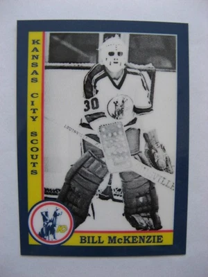 2015 SCA Lost Goalies Bill McKenzie 03/10 Kansas City Scouts Foto 1 de 2