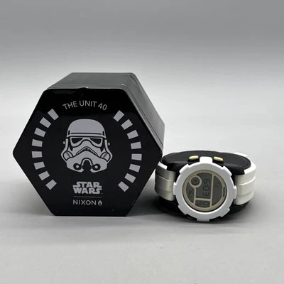 Star Wars Nixon The Unit Storm Trooper Watch New Battery Installed - Image 1 of 4
