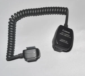 Canon Off Camera Shoe Cord OC-E3 Cable Digital DSLR Off Camera Flash - Picture 1 of 7