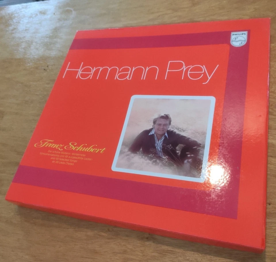 LP Hermann Prey-F. Schubert Die Schöne Mullerin-Winterreise-Schwanengesang u.a. - Bild 1 von 1